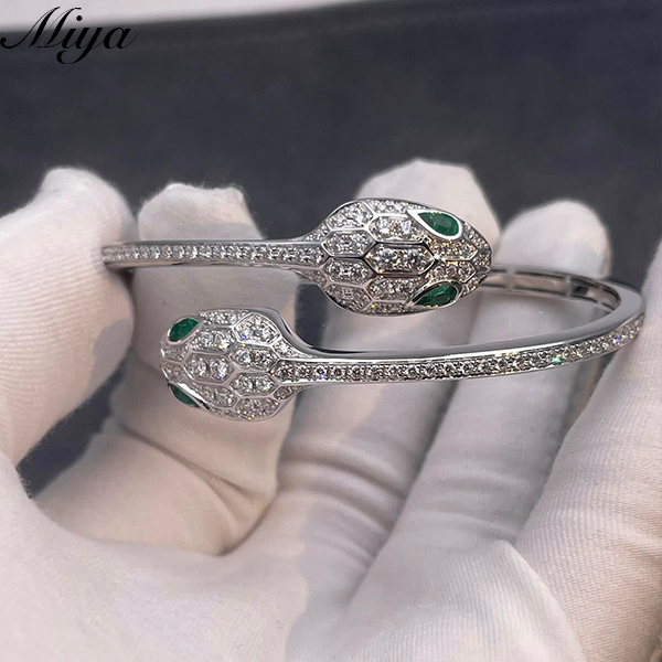 Bvlgari Double-Headed Flat Snake Bracelet 18K Gold Factory Wholesale Luxury Serpent Jewelry for Women