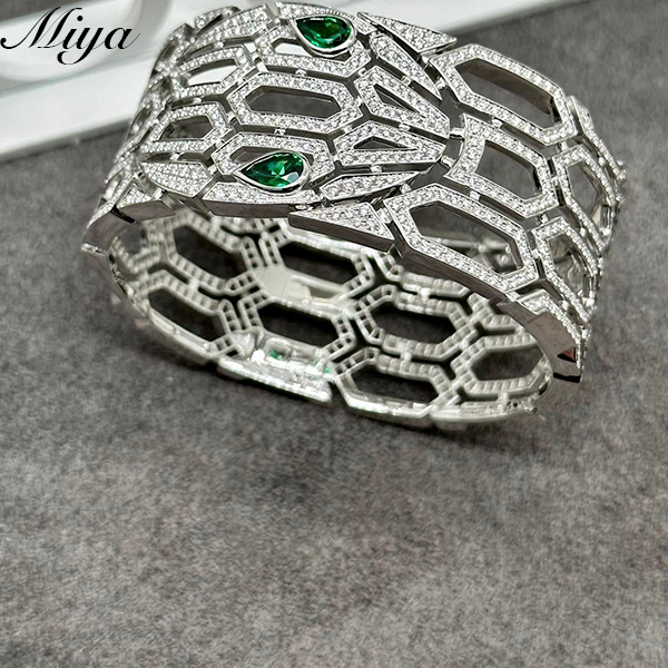 Bvlgari 18K Gold Luxury Jewelry Factory Wholesale Honeycomb Full Diamond Bracelet